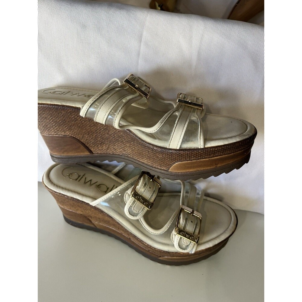 Catwalk Catwalk Women's White Casual Wedges  Size 38